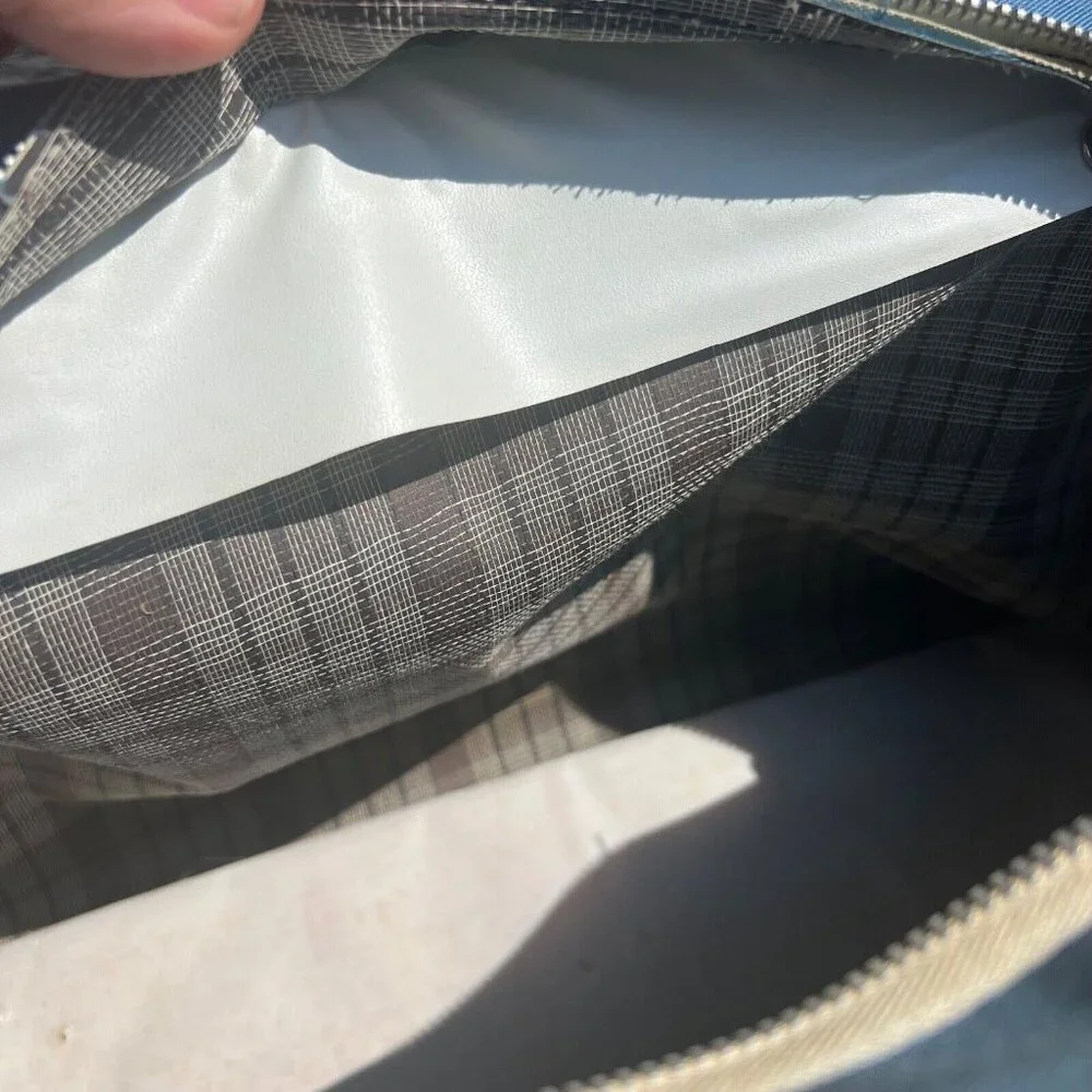 Vintage 1970's  Johnny Tours Flight Attendant Okinawa Shoulder Bag Carry-On - Picture 10 of 16